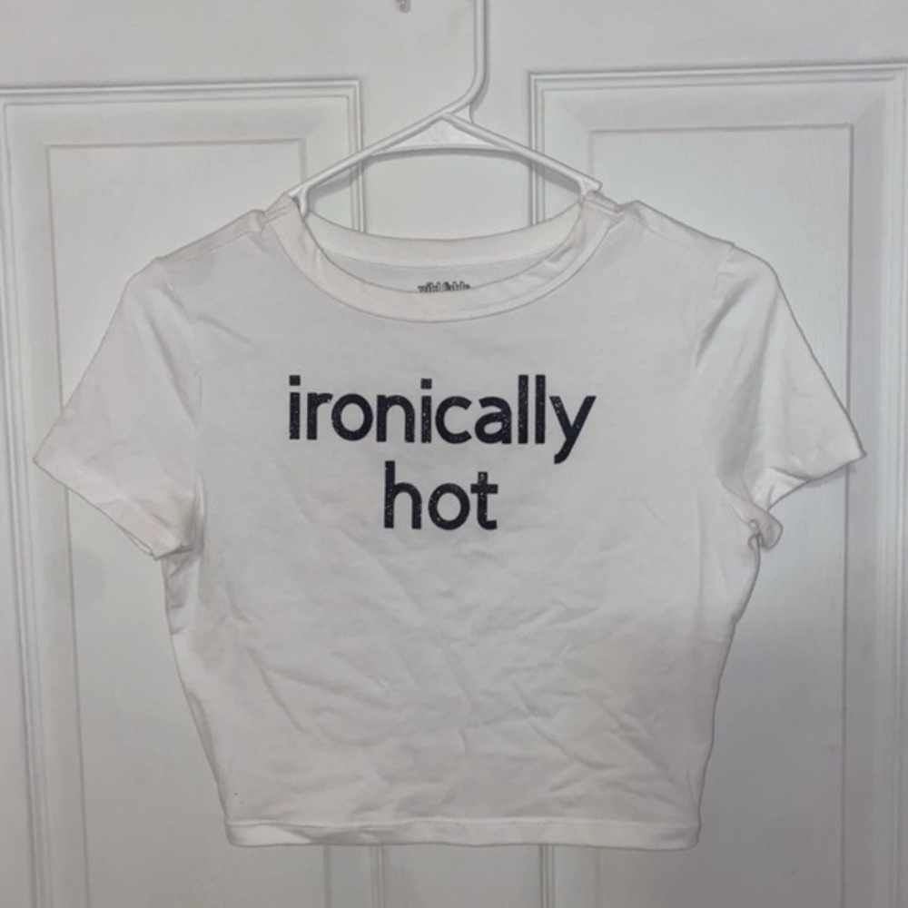 “Ironically Hot” Baby Tee